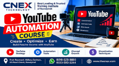 Best YouTube Automation Course in Rawalpindi Islamabad - Faceless YouTube Channel Training